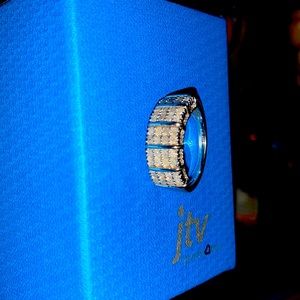 Diamond Wide Band Ring